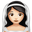 невеста с белым тоном кожи