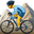 мужчина на горном велосипеде