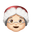 Миссис Санта-Клаус с белым тоном кожи