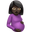 беременная женщина с тёмным тоном кожи