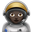 женщина-космонавт с тёмным тоном кожи