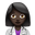 женщина-врач с тёмным тоном кожи