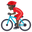 мужчина на велосипеде с тёмным тоном кожи