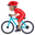 мужчина на велосипеде с средним тоном кожи