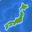 карта Японии