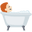 человек в ванне с белым тоном кожи