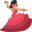 танцовщица с средним тоном кожи
