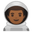 космонавт с средне-тёмным тоном кожи