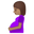 беременная женщина с средним тоном кожи