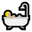 человек в ванне с средне-белым тоном кожи