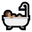 человек в ванне с средним тоном кожи