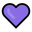 фиолетовое сердце