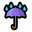 зонт под дождем