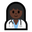 женщина-врач с тёмным тоном кожи