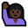 женщина с поднятой рукой с тёмным тоном кожи