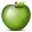 зеленое яблоко