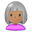 пожилая женщина с средним тоном кожи