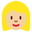 блондинка с средне-белым тоном кожи