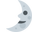 луна в первой четверти с лицом