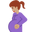 беременная женщина с средним тоном кожи