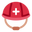 шлем с белым крестом