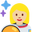 женщина-космонавт с средне-белым тоном кожи