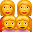 семья из двух женщин и двух девочек