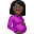 беременная женщина с тёмным тоном кожи