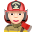 женщина-пожарный