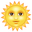 солнце с лицом