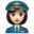 женщина-пилот с белым тоном кожи