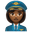 женщина-пилот с средне-тёмным тоном кожи